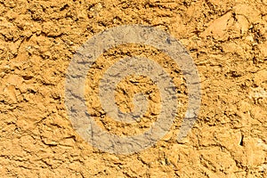 Background of ancient stone wall. Texture of old brick