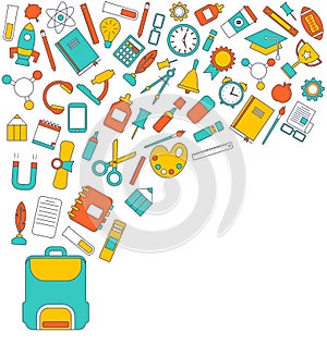 Background for Back to School