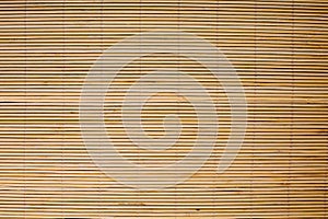 Background of bamboo mat texture