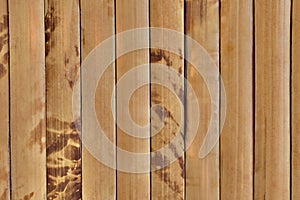 Background bamboo planks
