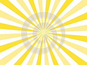 Background banner with sun rays, template, sunbeam