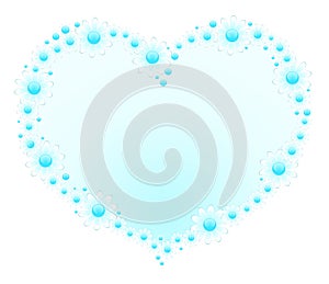 background with beautiful camomil