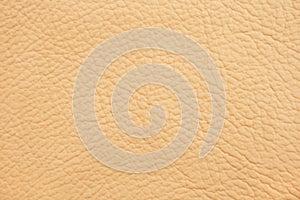 Background of beige leather.