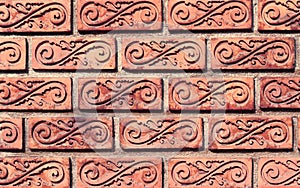 Background of bick wall