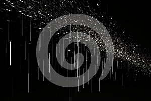 Background of Binary Code Abstraction symbolizing the foundational nature of data engineering