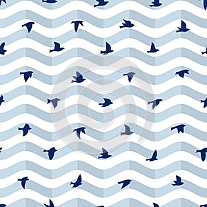 Background with birds.