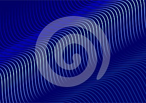 Background biru abstrak, garis