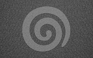 Texture of black dense woven fabric.Background of black dense textiles.Black fabric surface.