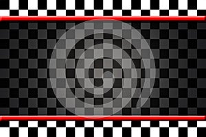 Background With Black and White Squares