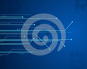 Background of block chain style