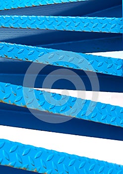 Background blue metal texture