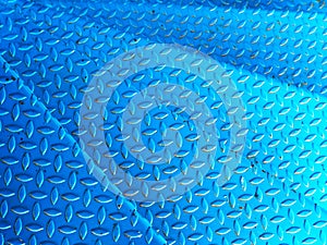 Background blue metal texture