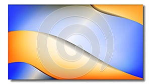 Background in blue and orange gradient color