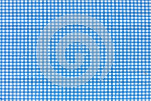 Background of blue and white checkered paper sheet