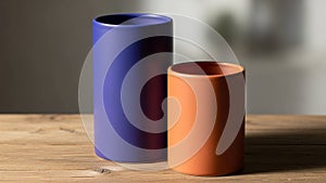 The background is blurred emphasizing the focus on the objects