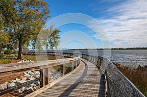 Boardwalk Riverfront Park Charleston South Carolina photo