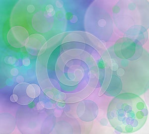 Background with bokeh rings