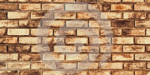 Background of brick wall with old texture pattern. uds photo