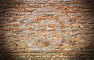 Background of brick wall texture, grunge wall