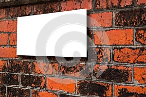 Background of brick wall texture with space for text