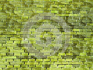 Background of Bricks in the Wall