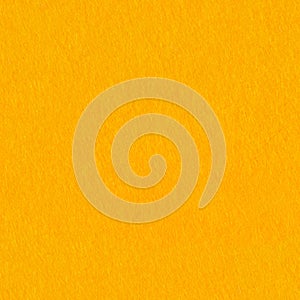 Background of bright orange felt. Seamless square texture, tile ready.