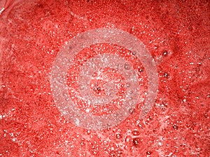 Background in bright red colors.  Image-abstraction-texture is simple creativity. photo