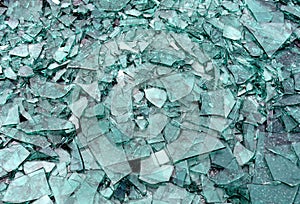 BACKGROUND broken glass rich texture of material