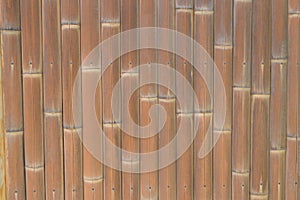 Background brown bamboo Board, natural wood texture