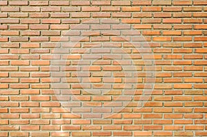 Background of brown brick wall