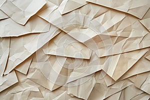background with a brown kraft paper sheet