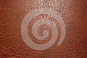 Background with brown structured leather