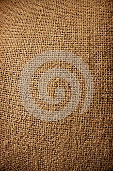 Background of burlap hessian sacking