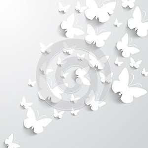 Background with Butterflies