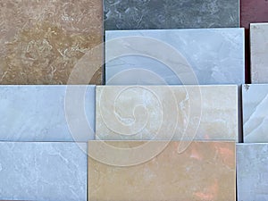 Background of ceramic tile variance