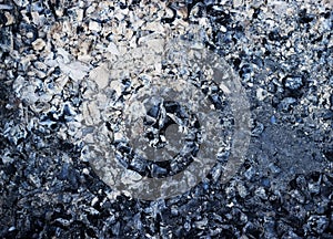 Background of the charcoal