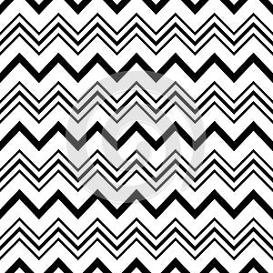 Background with chevrons. Vector seamless pattern. Repeating print with chivron. Retro style for vintage design. Simple classic sh photo