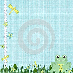 Background for children card