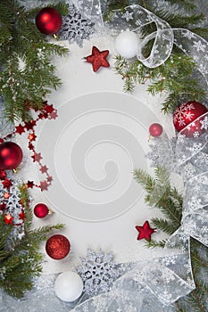 Background Christmas the vertical