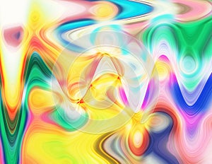 Background circles swirls rainbow lines soundwave waves wavy colours abstract design icon laser light funky patterns