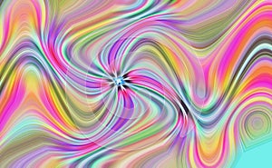 Background circles swirls rainbow lines soundwave waves wavy colours abstract design icon laser light funky patterns