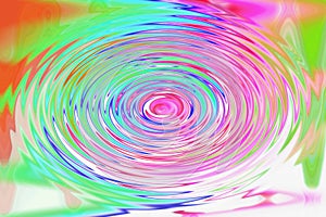 Background circles swirls rainbow lines soundwave waves wavy colours abstract design icon laser light funky patterns