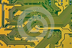 Background with circuit board. Abstract background