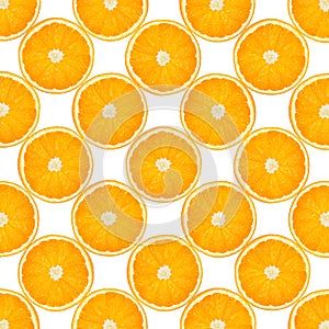 Background with citrus-fruit of orange slices.