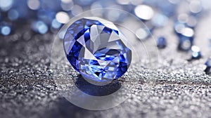 background of classic diamond blue tone