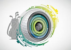 The background is a clean white, emphasizing the colorful elements