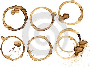 Background coffee ring