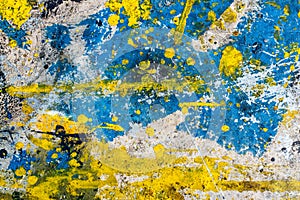 The background color drops splashes