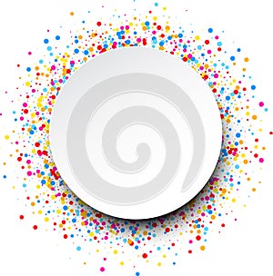 Background with color drops.