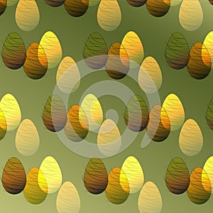 Background of colored Easter